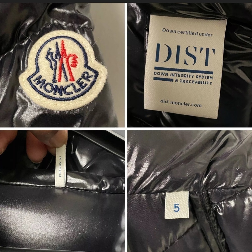 💰SOLD💰Moncler fulmarus black down parka jacket - Picture 11 of 14